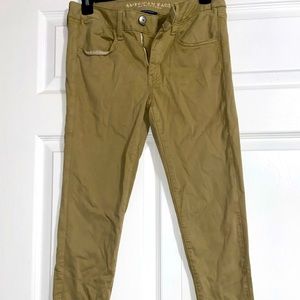 American Eagle Size 6 Jeggings for Women khaki